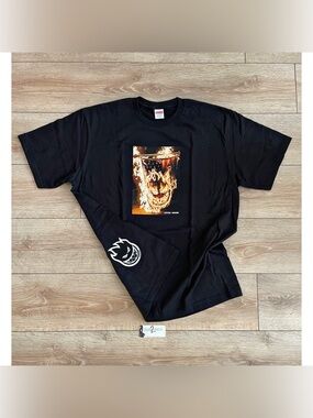 Supreme / Spitfire Black Graphic T-Shirt